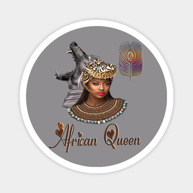 Queen Magnet by Megoo Store